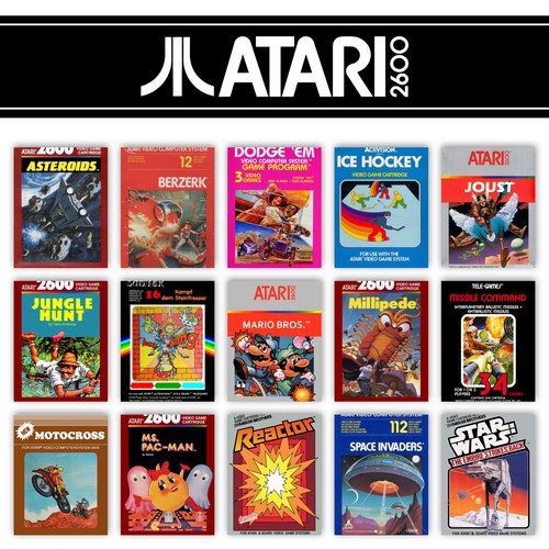 Atari 2600 giochi - giochi, scelta