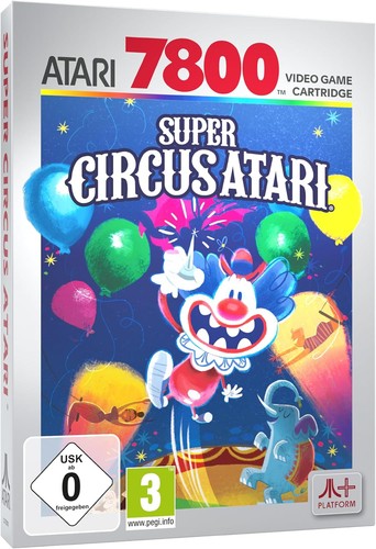 Super circus atari 7800 - atari,