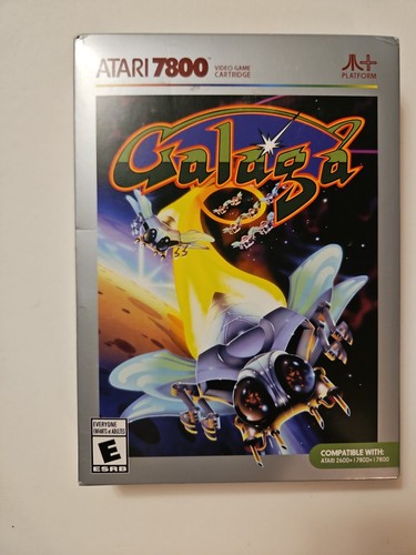 Atari 7800 galaga cib - atari,