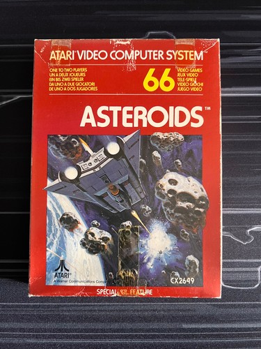 Asteroids atari 2600 - atari,