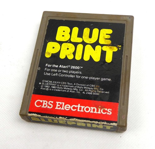 Gioco atari 2600 blueprint - gioco, --