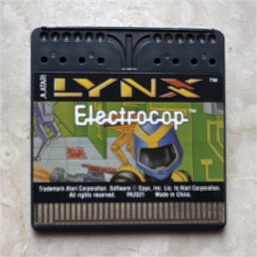 Atari lynx electrocop - atari,