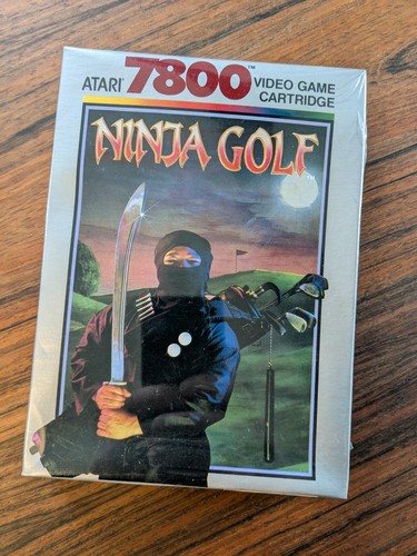 Atari 7800 ninja golf - atari,