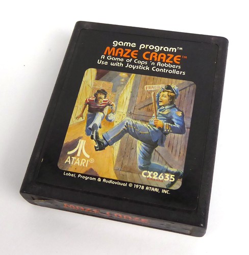 Gioco atari 2600 maze craze - atari, --
