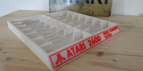 Porta giochi atari 2600 - atari,