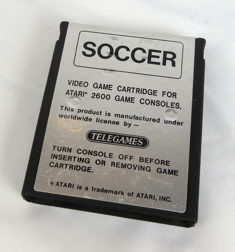 Gioco atari 2600 calcio - atari, --