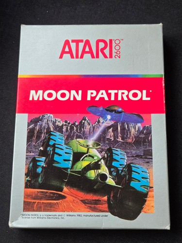 Jeu atari 2600 moon patrol - atari,