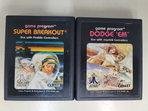Carrelli atari 2600 super - atari,