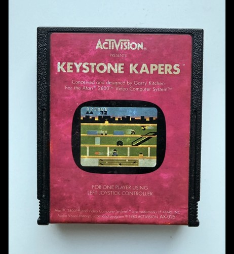 Gioco atari 2600 keystone - atari,