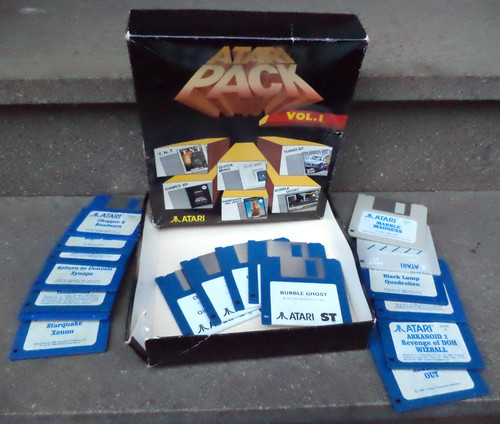 Atari lotto dischetti - atari, 17