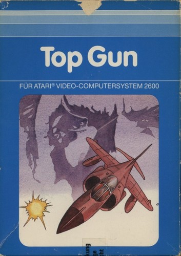 Atari 2600 top gun con - atari,