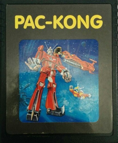 Atari 2600 modulo pac kong - atari, pac-kong