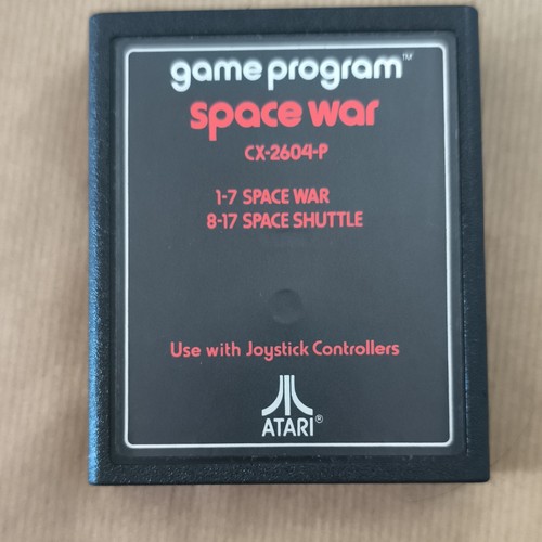 Atari space war 2600 - atari,