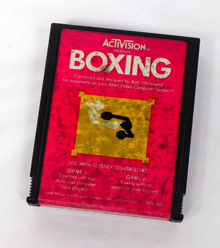 Gioco atari 2600 boxing - 2600, --