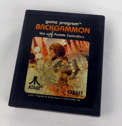 Gioco atari 2600 backgammon - gioco, --